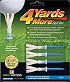 4 Yards More Golf Tee - 3 1/4" Driver (4 Blue Tees)