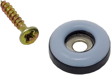 Piedini Per Mobili In Teflon - 26 Pezzi Con Viti Per Proteggere I Pavimenti - Foto 2