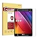 ASUS ZenPad S 8.0 (Z580C) Glass Screen Protector, OMOTON Tempered-Glass Screen Protector with [9H Hardness] [Premium Crystal Clear] [Scratch-Resistant] [No-Bubble Installation], Lifetime Warranty