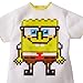 Barbie Clothes: Spongebob Squarepants Outfit with White Dress Doll, Gift for 3 to 8 Year Olds