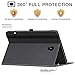 Ztotop Folio Case for Samsung Galaxy Tab S4 10.5 Inch 2018 (SM-T830/T835/T837),Leather Folding Stand Cover with Auto Wake/Sleep, S Pen Holder and Multiple Viewing Angles, DenimBlack