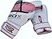 RDX Maya Hide Gel Sparring Leather Boxing Gloves, Pink, 12oz
