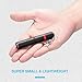 LETMY Super Small Mini LED Flashlight, Ultra Bright Pen Light with Key Chain - Best EDC Flashlight for Gift, Camping, Outdoor, Emergency (1 Pack)