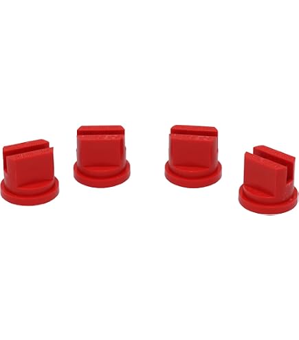 TeeJet Visiflo Flat Fan Spray Nozzles - 12 Pack, 0.15 GPM @ 40 PSI, 110° Angle