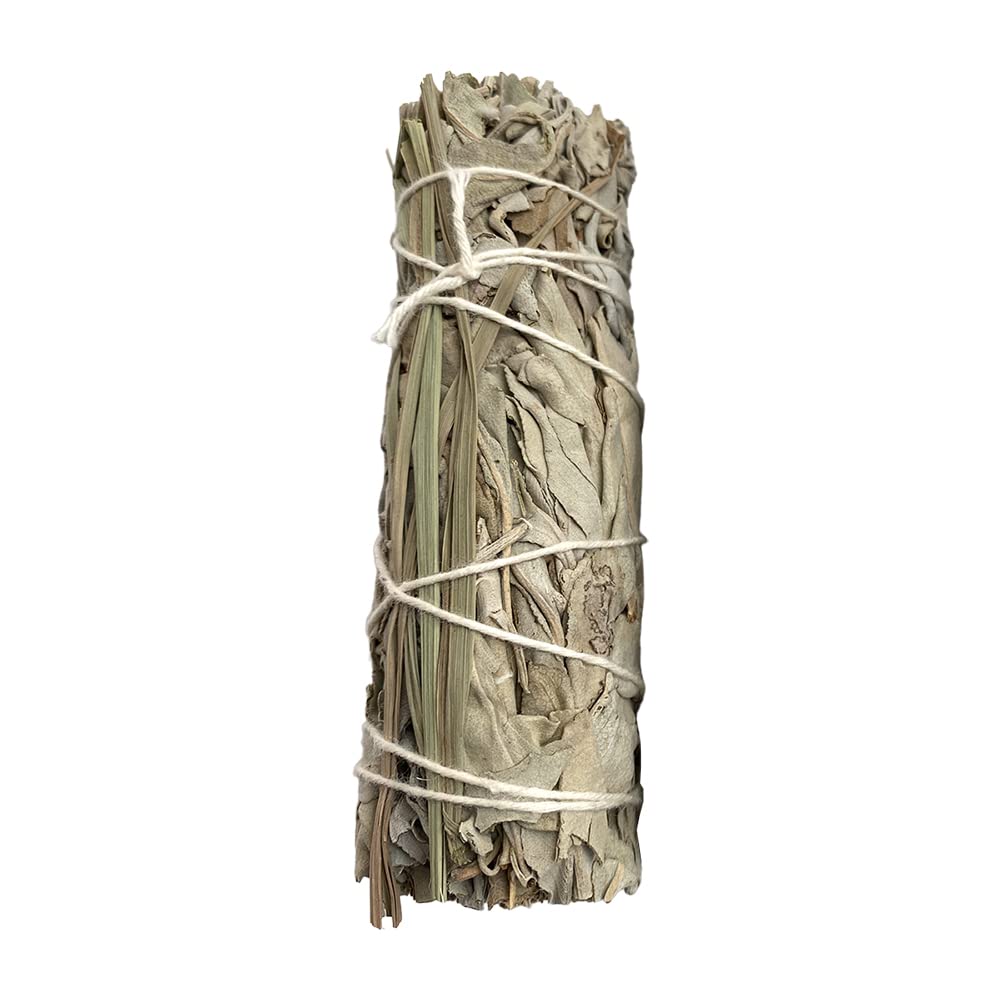 Wholesale Sweet Grass and White Sage Smudge Sticks, 4", 10 Pieces — image 1