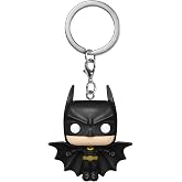 Funko POP! Keychain: Batman 85th - Batman 1989 (Soaring) | Official Superheroes Merch - Mini Figurine Keyring for Keys, Bags and Backpacks - Stocking Filler and Party Bag Gift