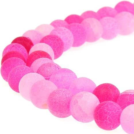 8mm Dream Fire Dragon Veins Agate Gems Loose Beads Strands 14/"