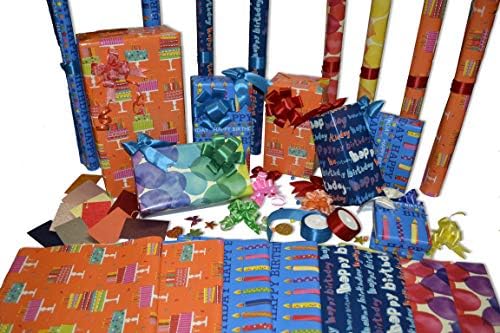 Allied Quality Assured Wrapping Paper Sheet Roll for Kraft Creativity (27, 18.5 Inch) -Combo Pack of 8