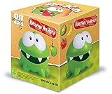 СUT THE ROPE Om -nom PLASTIC TOY Fruit Lunch box -Om Nom open mouth - Cut The Rope Figures-Cut the Rope Stuffed Animal-Cut The Rope Toys Om Nom-Cut The Rope Nommies-om nom frog-cut the rope magic