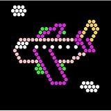 Lite Brite Refill: Things That Go (7x7 SQUARE) - NOT FOR NEW LITE BRITES - For pre-2013 Lite Brites ONLY