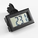Showay 3x Black Digital Steel Fridge Freezer Thermometer Temperature Monitor view 7