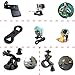 ADIKA 22 Pcs Starter for Gopro Accessories Kit Bundle Includes for Gopro Suction Cup Mount + for Gopro Selfie Stick + for Gopro Roll Bar Mount + for Gopro Head Strap Mount + for Gopro Chest Mount