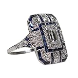 WensLTD_ 1PC Boho Jewelry Silver Natural Gemstone