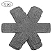 Pot and Pan Protectors, Set of 12 and 3 Different Size, Pot Dividers Pads/Stacking Pan Protectors/Pan Separators Pads for Protecting and Separating Pots and Pans