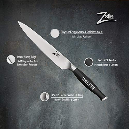 Zelite Infinity Utility Knife 6 Inch ComfortPro Series German High