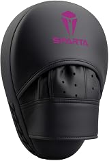 Sparta Focus Pads Boxing Mitts Curved Hook Jab Target Hand Pads Purple view 9