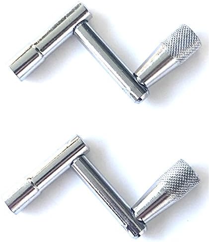 Drum Starz DRUM KEYS 2-Pack Continuous Motion SPEED KEYS Drum Tuning Keys Percussion Tool Hardware