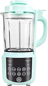 Hiking bear Blender and Food Processor Combo Stainless Steel 59 Oz Hot and Cold Blenders for Kitchen 1000W