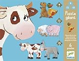 Djeco DJ07111 Progressive Puzzle- Daisy And Friends Puzzle