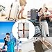 Oniche Luggage Straps Heavy Duty Travel Luggage Strap 2 Pcs Adjustable Suitcase Belts Travel Accessories