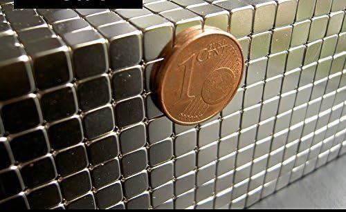 80 Strong Super NEW Cube Magnets 5 mm