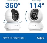 Tapo C250 4K 8MP Pan Tilt Indoor Security Camera AI Auto Tracking Night Vision view 5