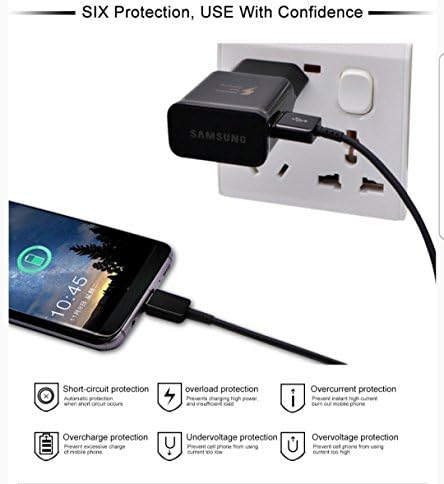 USB Type C Cable, Dorisan USB C Cable (1X Wall Charger +1X Type-C Cables)USB Type A to C Fast Charger for Macbook, LG G6 V20 G5,Google Pixel, Nexus 6P 5X, Nintendo Switch, Samsung Galaxy S8+(White)