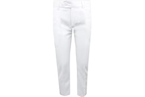 Black n Bianco Boys' First Class Slim Fit Trousers Dress Pants Gently Tapered Flat Front - Presented by Baby Muffin