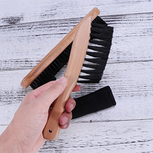VORCOOL Billiard Table Rail Brush Billiard Pool Table Cleanning Wood Tool Accessories Billiard Cues Cleaning Cloth - Thumbnail 5