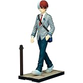 Bell Fine My Hero Academia: Shoto Todoroki (Uniform Ver.) Konekore 1:8 Scale PVC Figure, Multicolor