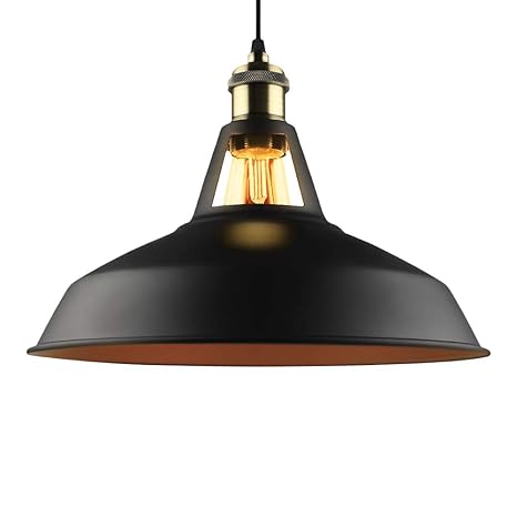 B2ocled Vintage Pendant Ceiling Light Shade Industrial Metal
