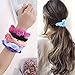 ZZICEN Hair Scrunchies Velvet Elastic Hair Bands Scrunchy Hair Ties Ropes Scrunchie for Women or Girls Hair Accessories - 46 Assorted