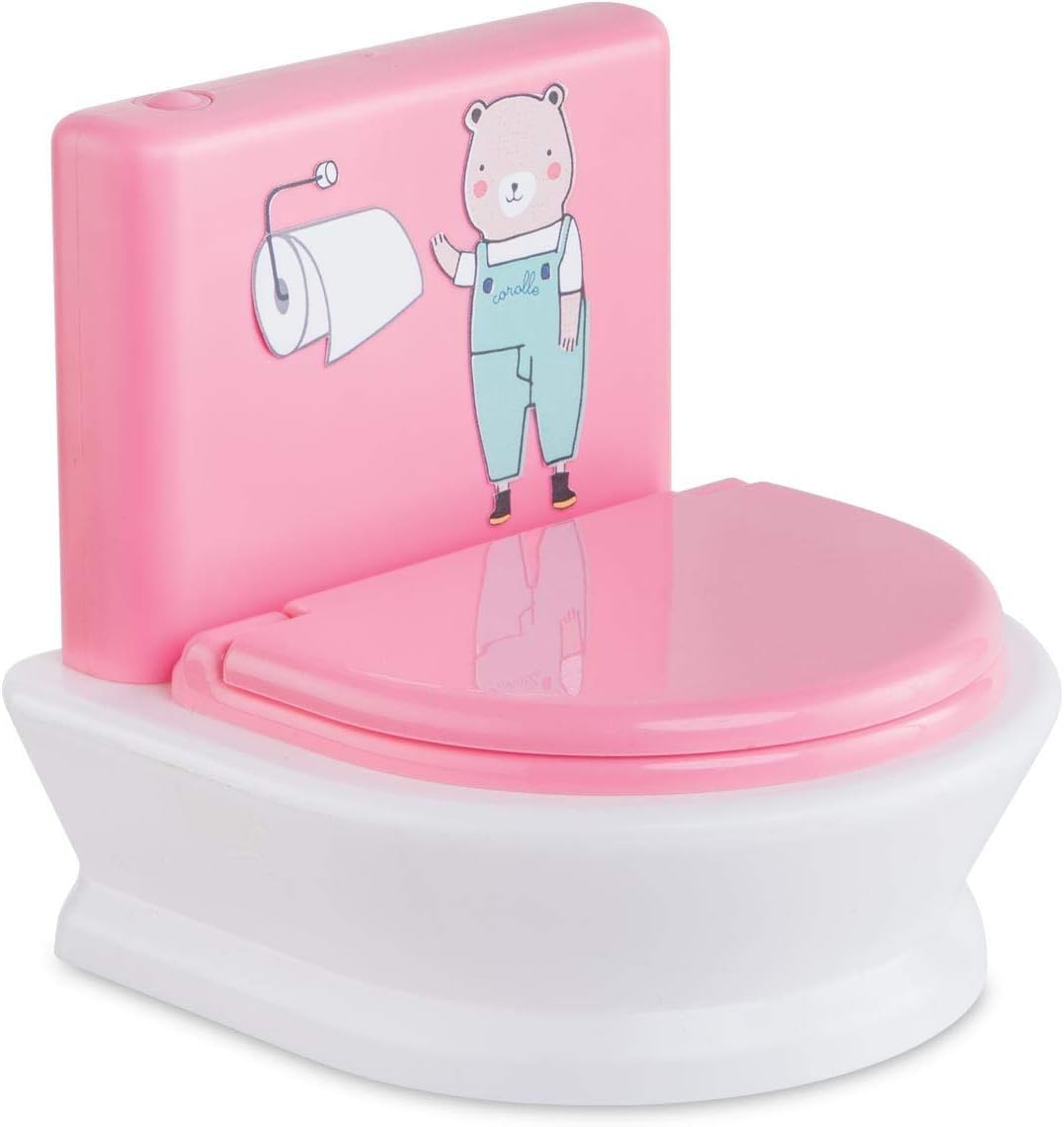 Corolle - 9000140480 Interactive Toilet, Accessory for 30 and 36 cm dolls, 3 years and above