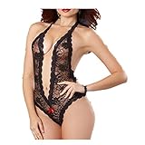 Lingerie ,BeautyVan Fashion Design Women Beautiful Plus Size Lace Babydoll Role-playing Lingerie Dress (XL, Black)