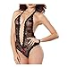 Lingerie ,BeautyVan Fashion Design Women Beautiful Plus Size Lace Babydoll Role-playing Lingerie Dress (XL, Black)