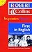 First in English : Dictionnaire franÃ§ais-anglais/anglais-franÃ§ais by 