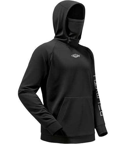 AFTCO Shadow Sweatshirt Black at Amazon Women's Clothing store