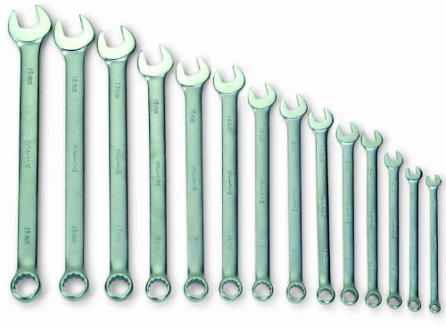 Williams 11012 14-Piece Metric Combination Wrench Set