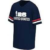Outerstuff FIFA World Cup 2026 Mens Short Sleeve V-Neck Football Jersey