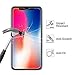 Screen Protector for iPhone X, 9H Premium Tempered Glass Film Cover for Apple