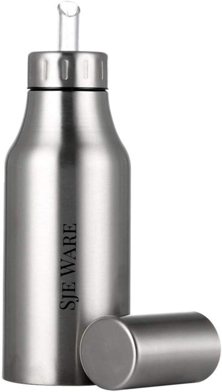 Sjeware Stainless Steel Oil Dispenser (Pot) 350 ML