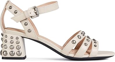 Geox Damen D Seyla Mid A Peeptoe Sandalen