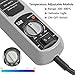 Sywon 60W ESD Soldering Iron Station Kit with Soldering Holder Stand, Adjustable Temperature Control Module, On Off Switch and 5 Extra Tips