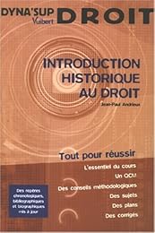 Introduction historique au droit