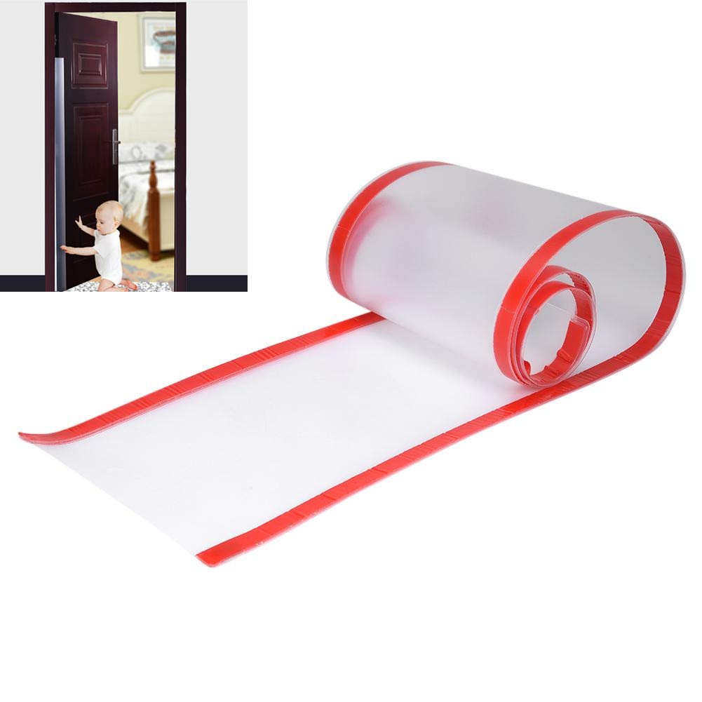 Smandy Frosted Door Pinch Guard for Baby Finger Protector | Child Safety Door Seam Pinch Prevention for Toddlers, Kids, Pets at Home, School, Nursery