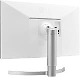 LG 27UL550P 27 Inch 4K UHD IPS LED Monitor Silver view 7