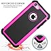 iPhone 5C Case, AUMI Hybrid Dual Layer Shock Absorbin Armor Defender Protective Case Cover (Hard Plastic with Soft Silicon) for Apple iPhone 5C