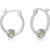 Sterling Silver Small Hoop Earrings Hypoallergenic Lightweight Women's Hoop Earrings Mothers Day Gifts Jewelry for Women