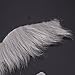 LUOEM Three-Piece Novelty Halloween Costumes Self Adhesive Fake Eyebrows Beard Moustache Goatee Kit Facial Hair Cosplay Props Disguise Decoration for Masquerade Costume Party (Grey)