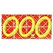 LingAo Mini 8 Panels 3 Rings Red Magic Folding Puzzle Cube Twisty
